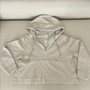 Lululemon Textured Half Zip Hoodie